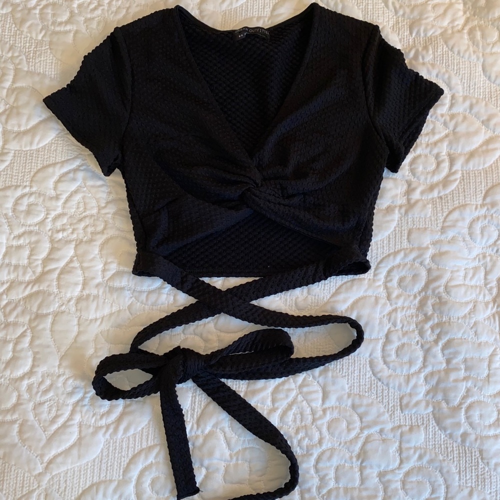 Twist Front Tie Top